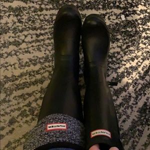 Authentic Hunter side Zip Boots